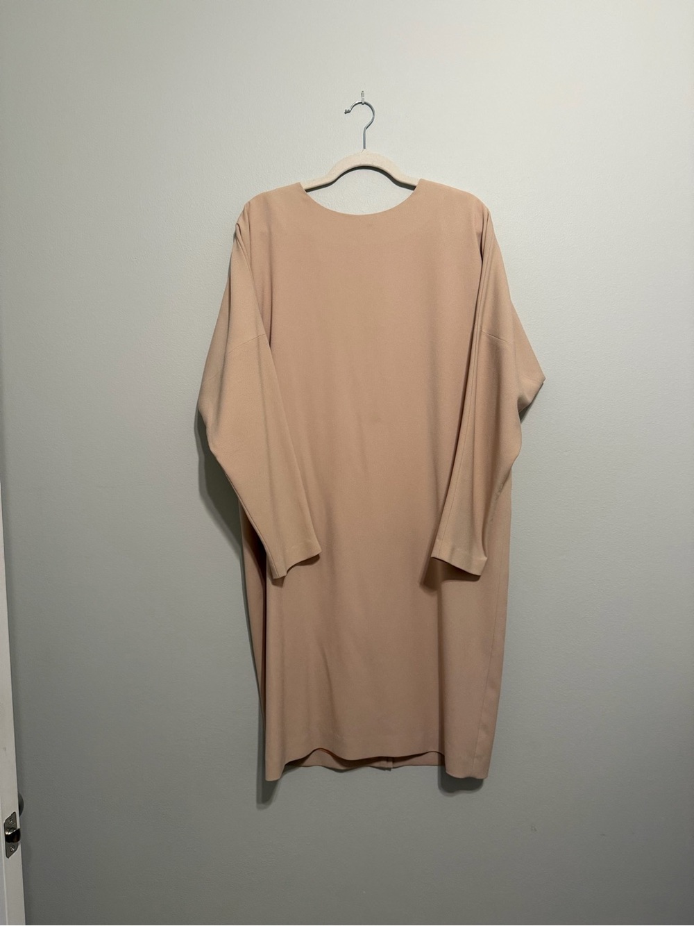 Jones New York Long Sleeve Midi Dress - Beige
